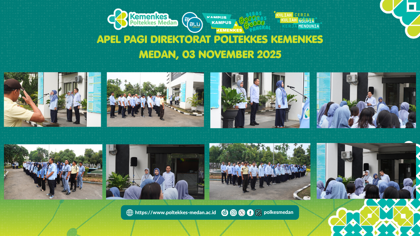 Apel Pagi Senin, 3 November 2025 di Poltekkes Kemenkes Medan